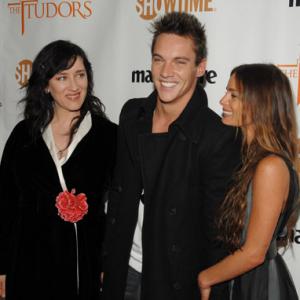 Gabrielle Anwar Jonathan Rhys Meyers and Maria Doyle Kennedy at event of The Tudors 2007