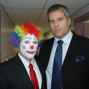 As President Clown on Hotbox comedy series