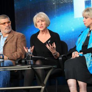 David Mamet Helen Mirren and Linda Kenney at event of Phil Spector 2013