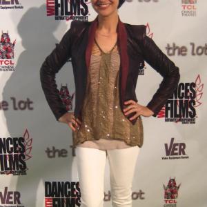At the premiere of LIKE written by Dagney Kerr  at the Dances with Films film festival