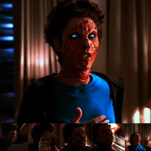 Dagney Kerr as Kathy, Buffy's demon roommate on Buffy the Vampire Slayer
