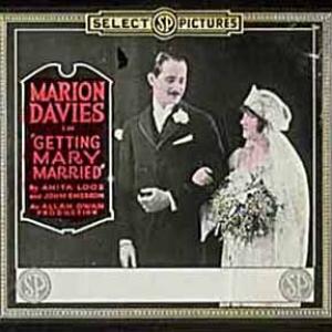 Marion Davies and Norman Kerry in Getting Mary Married (1919)