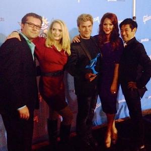 Geekie Awards (James Kerwin, Kipleigh Brown, Vic Mignogna, Michele Specht, Grant Imahara)