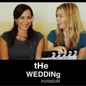 On set of THE WEDDING INVITATION promo-trailer
