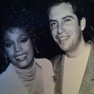 Whitney Houston  Henri Kessler at Clive Davis event in NYC 1992