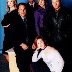 STINGERS Cast 2003 - Rebecca Gibney, Jeremy Kewley, Gary Sweet, Kate Kendall, Jacinta Stapleton & Peter Phelps.