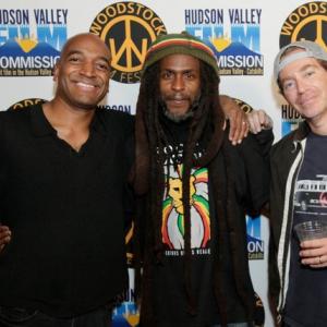 Mustapha Khan David Hinds Steve Hayes at the ROCKSTEADY PREMIERE at the Woodstock Film Festival