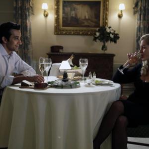 (L-R): Yousaf (Rahul Khanna) and Annelise (Gillian Alexy) in The Americans  Yousaf.