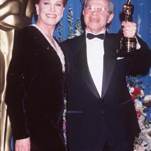 Julie Andrews and Michael Kidd at event of The 69th Annual Academy Awards (1997)