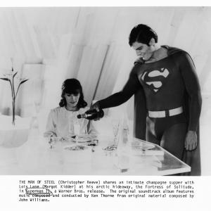 Still of Christopher Reeve and Margot Kidder in Superman II 1980