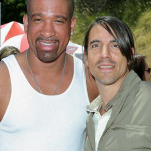 Dorian Gregory and Anthony Kiedis