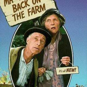 Percy Kilbride Richard Long and Marjorie Main in Ma and Pa Kettle Back on the Farm 1951