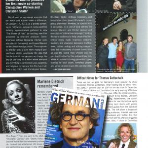 Producer Q'orianka Kilcher in German World Magazine