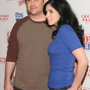 Jimmy Kimmel and Sarah Silverman at event of Comic Relief 2006 2006