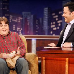 Jimmy Kimmel and Andy Milonakis at event of Jimmy Kimmel Live! 2003