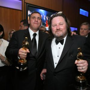 Graham King and William Monahan at event of The 79th Annual Academy Awards 2007