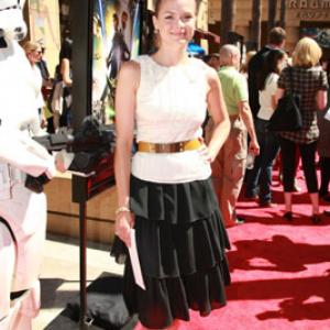 Jaime King at event of Star Wars The Clone Wars 2008