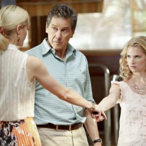 Still of Tim Matheson, Jaime King and Claudia Lee in Hart of Dixie (2011)