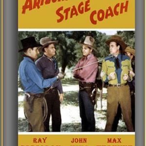 Ray Corrigan John Dusty King and Max Terhune in Arizona Stage Coach 1942
