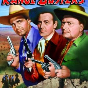 Ray Corrigan John Dusty King and Max Terhune in The Range Busters 1940