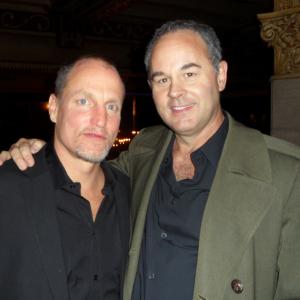 Woody Harrelson and Chris Kinkade at the after party for the Premiere of 