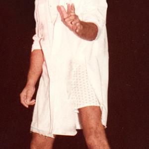Chris Kinkade as Brad Majors in theatrical production of The Rocky Horror Show