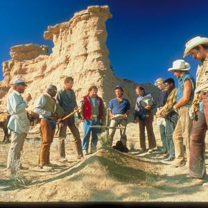 Still of Billy Crystal Bruno Kirby and Daniel Stern in City Slickers 1991