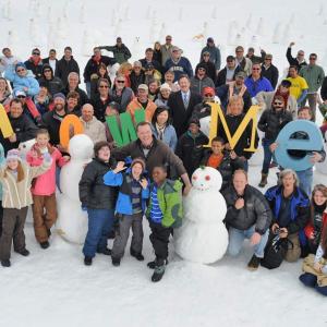 Snowmen crew photo, 2009.