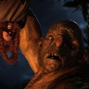 William Kircher in his performance capture role as Tom the Troll