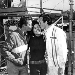 Still of Brenda Benet Tommy Kirk and Ray Stricklyn in Track of Thunder 1967