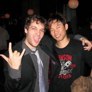 Me and James Wan (http://www.imdb.com/name/nm1490123/)