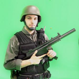 Green Screen for ICE 44 which later became The Devil's Tomb