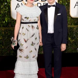 Keira Knightley and James Righton at event of The 72nd Annual Golden Globe Awards 2015