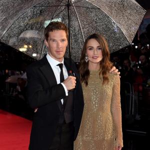 Keira Knightley and Benedict Cumberbatch at event of The Imitation Game 2014
