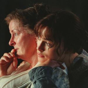 Still of Brenda Blethyn and Keira Knightley in Pride & Prejudice (2005)