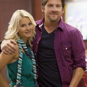 Still of Elisha Cuthbert and Zachary Knighton in Happy Endings 2011
