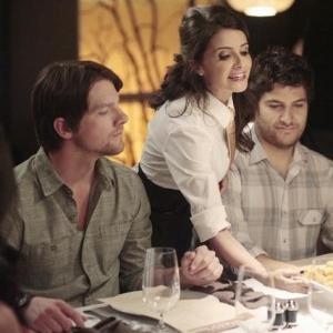 Still of Zachary Knighton Adam Pally and Mikaela Hoover in Happy Endings 2011