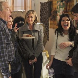 Still of Megan Mullally Zachary Knighton and Eliza Coupe in Happy Endings 2011