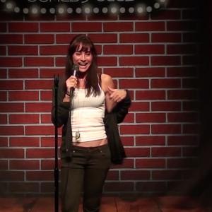 Sascha Knopf performing standup at Flapper's Comedy Club in Burbank. 9/13