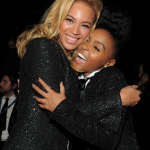 Beyonc Knowles and Janelle Mone
