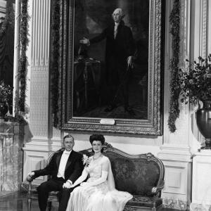 Still of Geraldine Fitzgerald and Alexander Knox in Wilson (1944)
