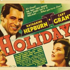 Cary Grant Katharine Hepburn and Doris Nolan in Holiday 1938