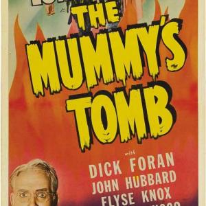 Lon Chaney Jr Dick Foran and Elyse Knox in The Mummys Tomb 1942