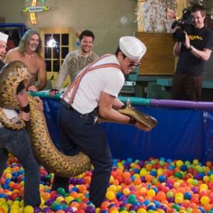 Still of Johnny Knoxville Bam Margera and Chris Pontius in Jackass Number Two 2006
