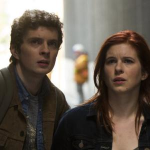 Still of Erik Knudsen and Magda Apanowicz in Continuum 2012