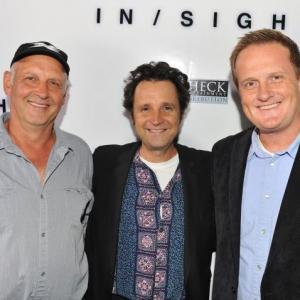 Matt Knudsen and Richard Gabai at the premier of Insight