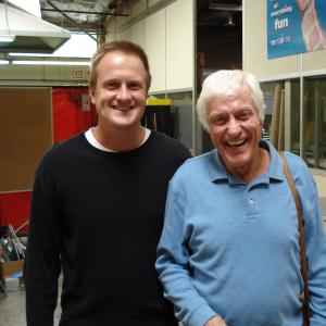 Matt Knudsen and Dick Van Dyke at Stan Winston Studios