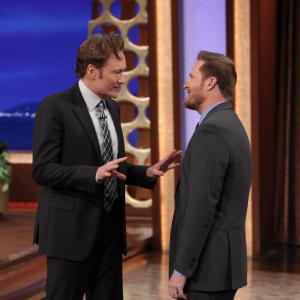 Matt Knudsen and Conan O'Brien