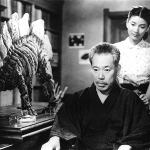 Still of Momoko Kôchi and Takashi Shimura in Gojira (1954)