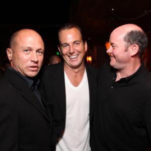 Will Arnett, Mike Judge and David Koechner at event of Extract (2009)